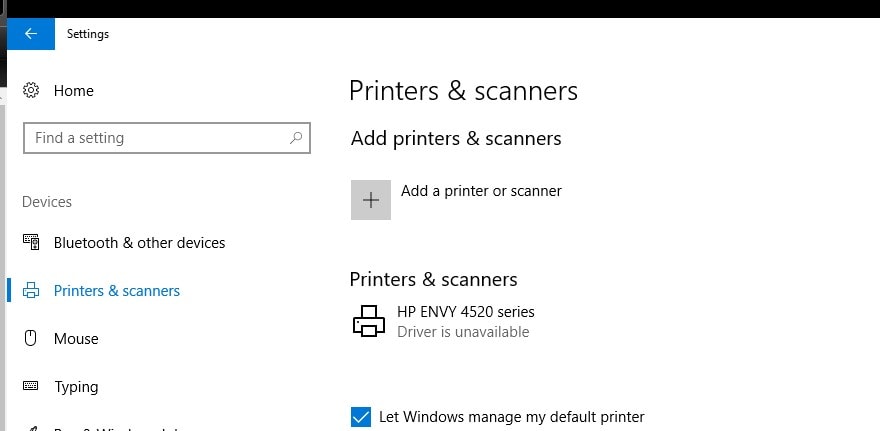 hp printer update